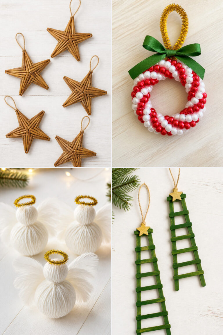 17 Cute Christmas Ornaments to Make With Kids During Winter Break