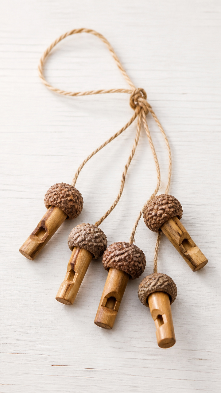 Acorn Cap Whistles