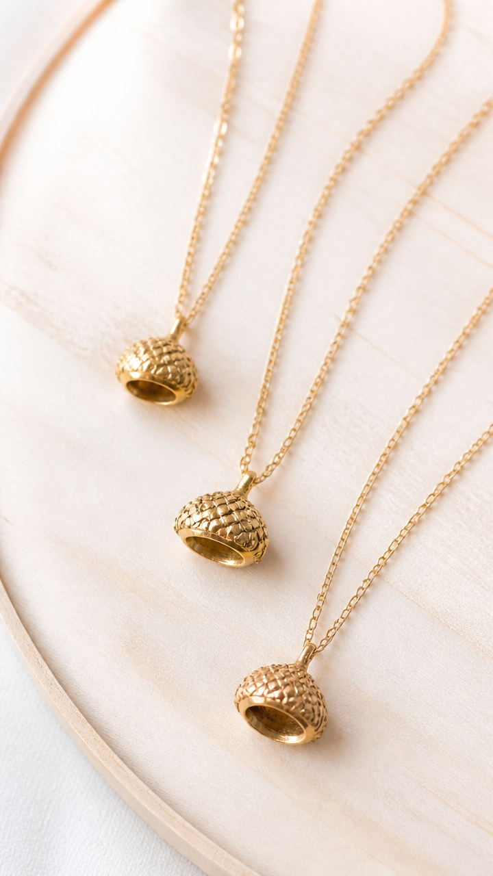 Acorn Top Pendants