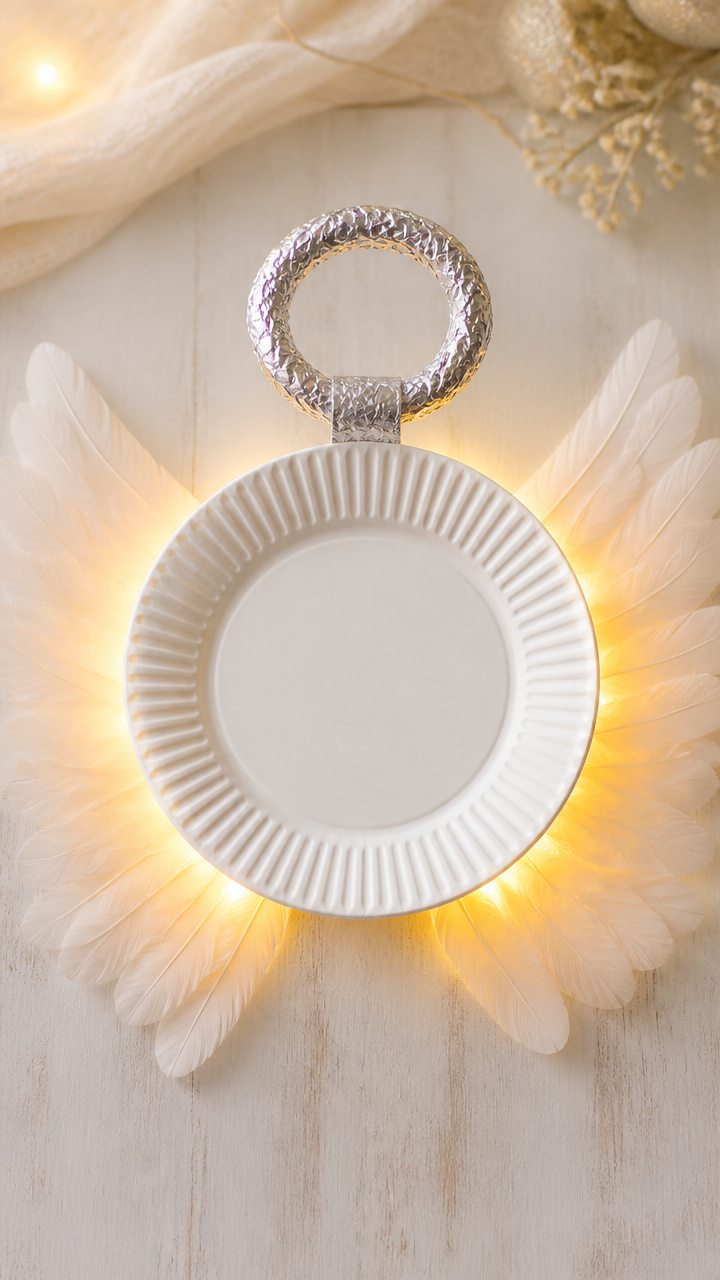 Angel Dinner Plate Halo