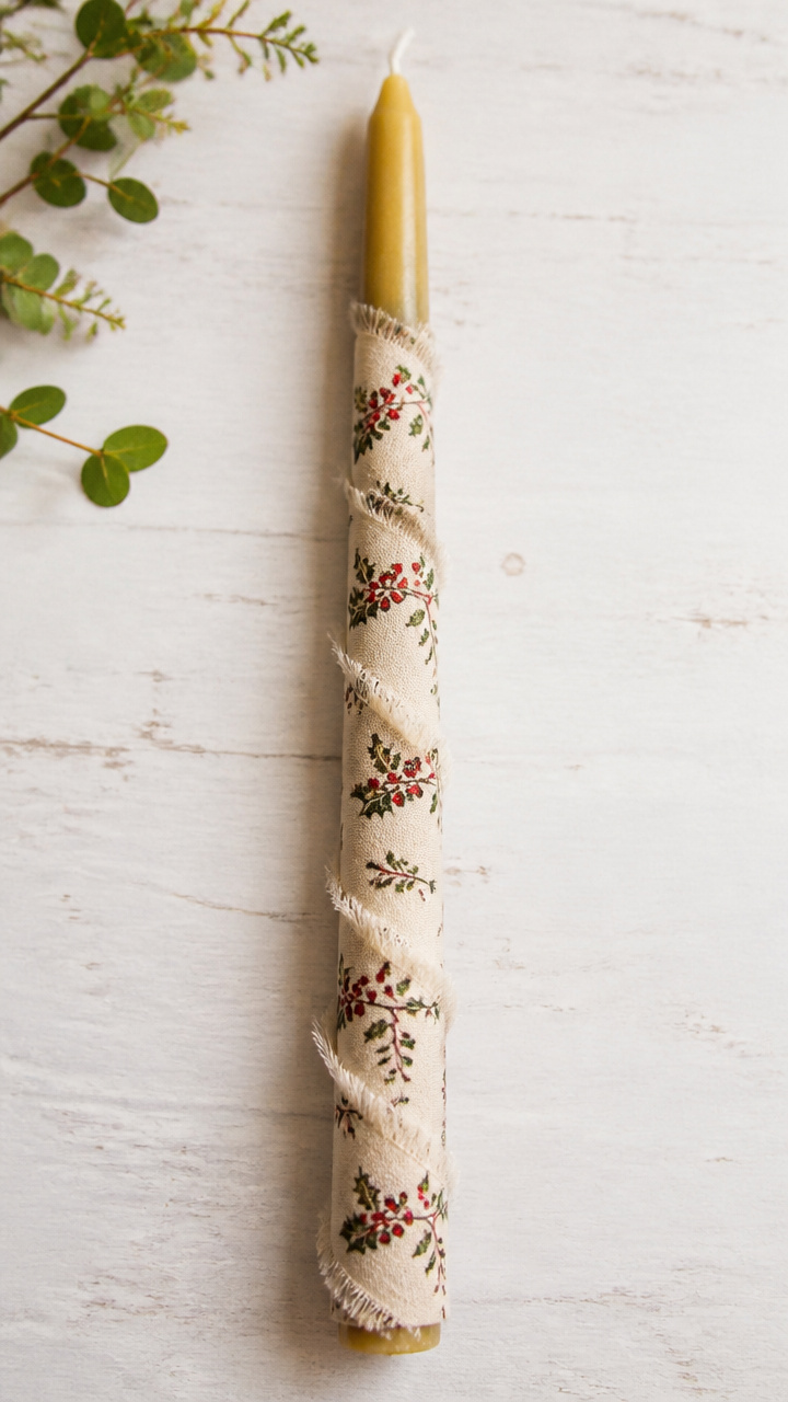 Beeswax Candle Wraps