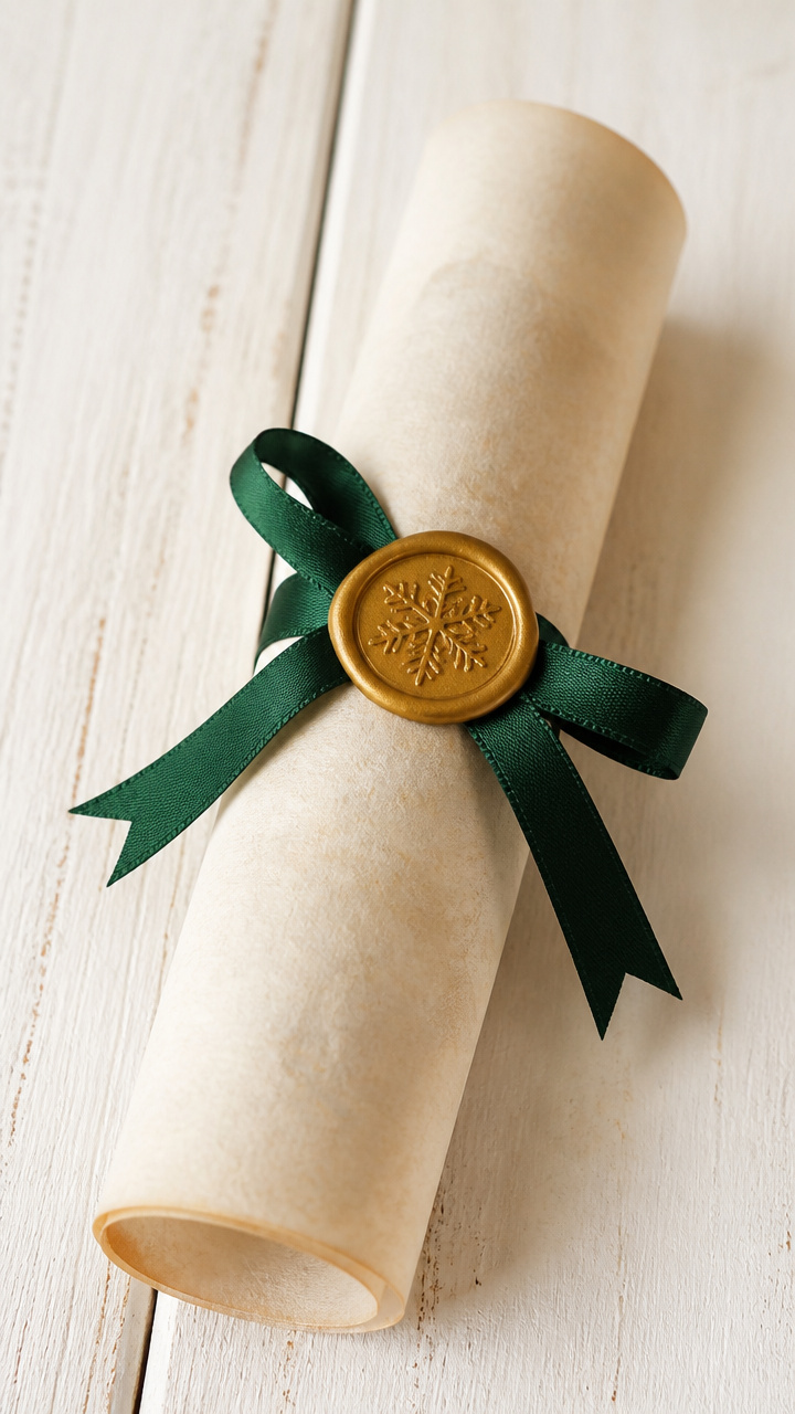 Beeswax-Sealed Scroll Letters