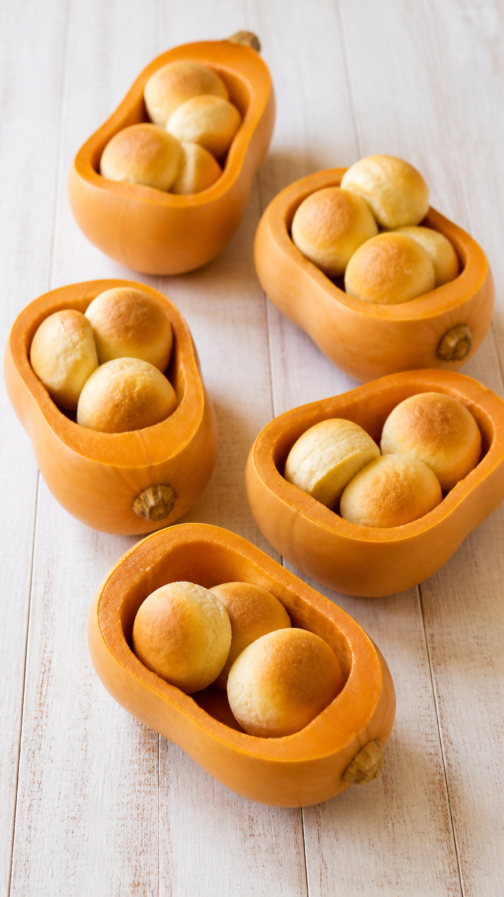 Butternut Squash Bread Baskets
