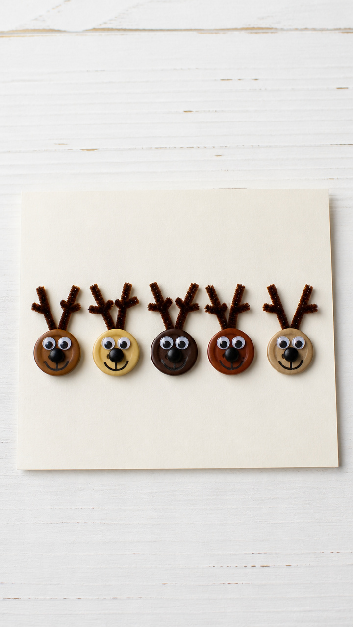 Button Reindeer Line-Up