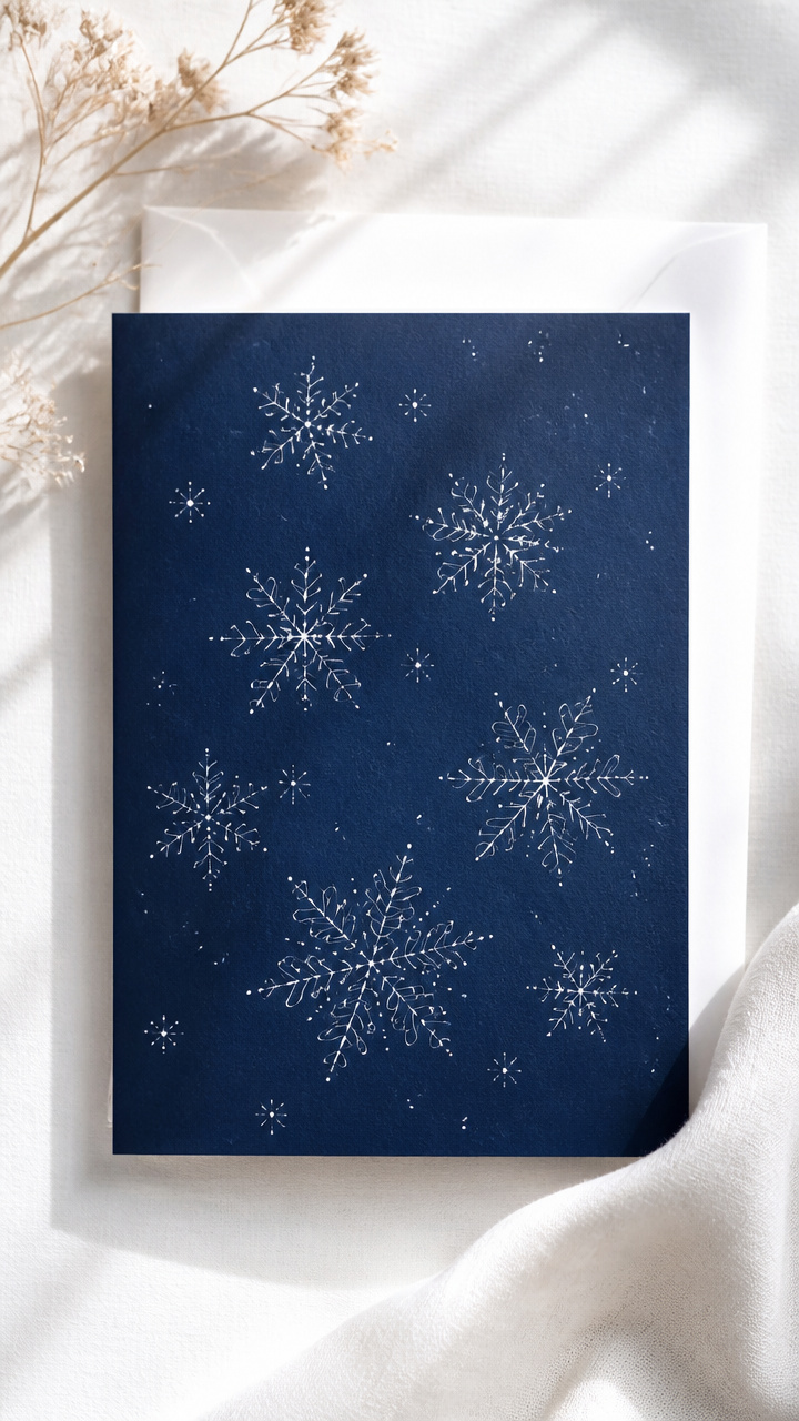 Calligraphy Snowfall