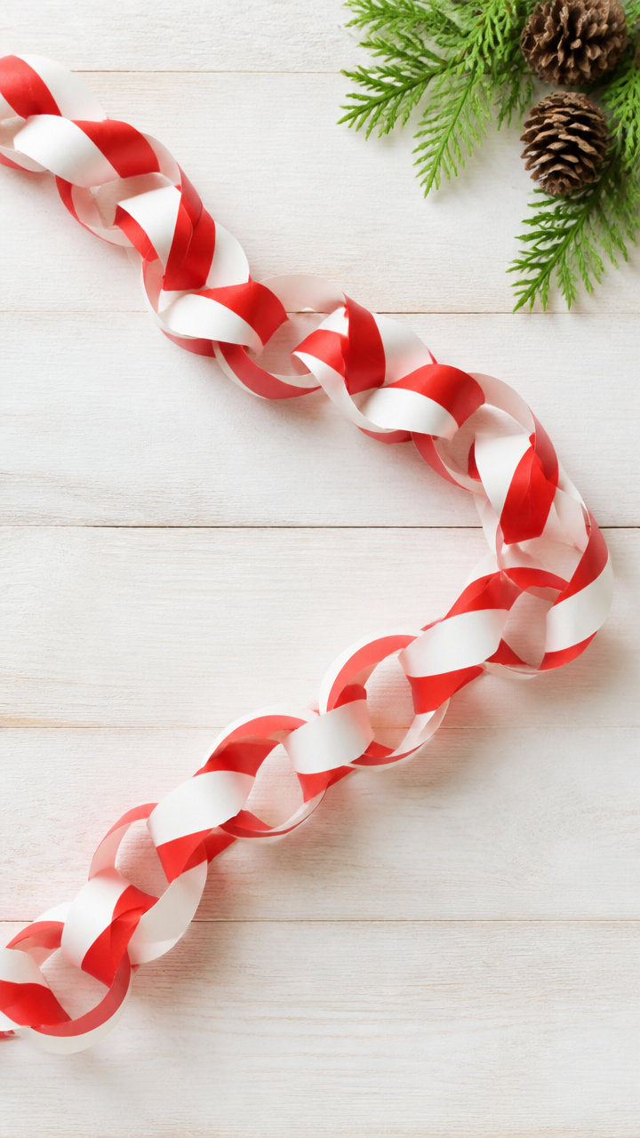 Candy Cane Garland