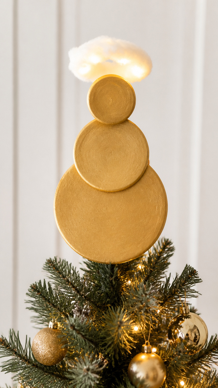 Cardboard Tree Topper