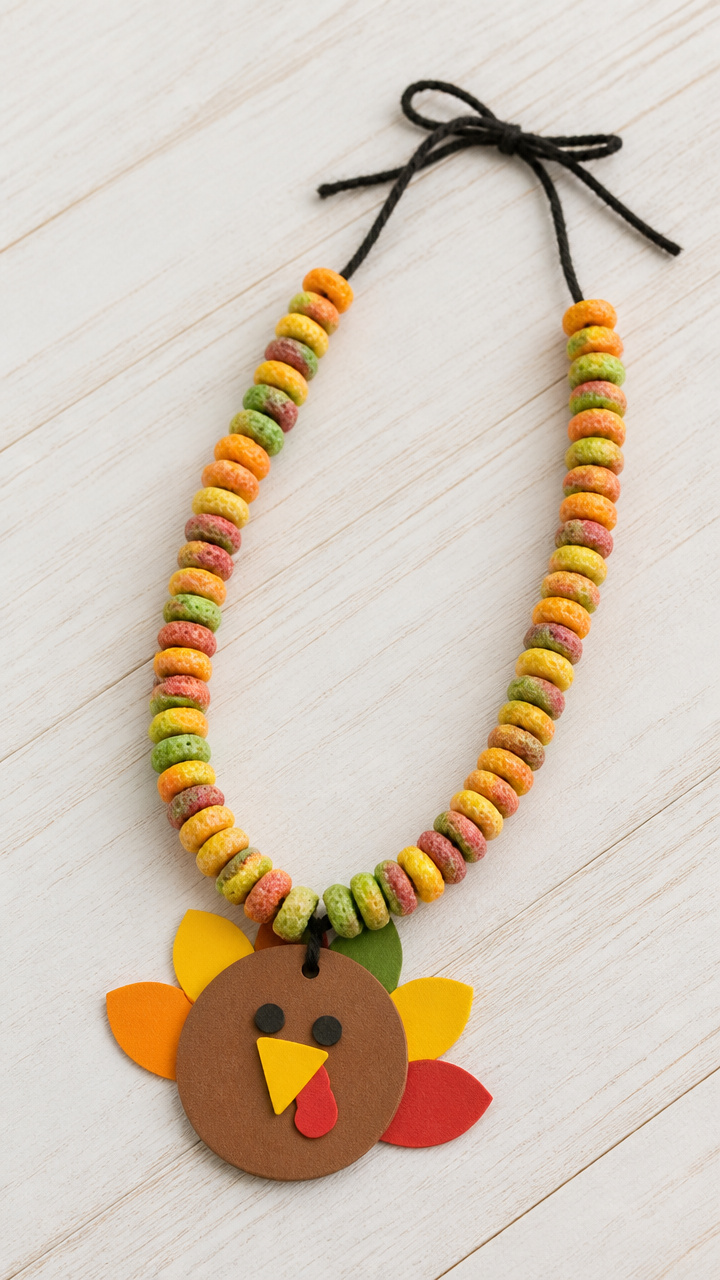 Cereal Loop Beaded Necklaces
