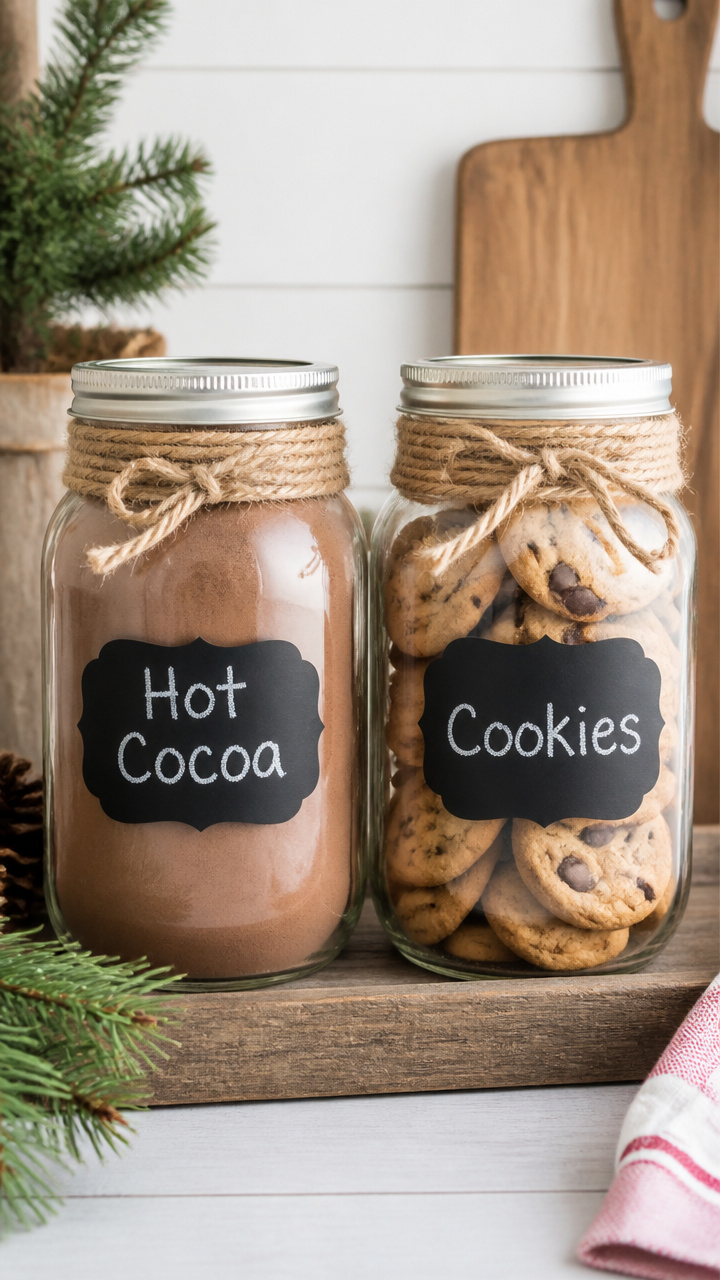 Chalkboard Jar Labels