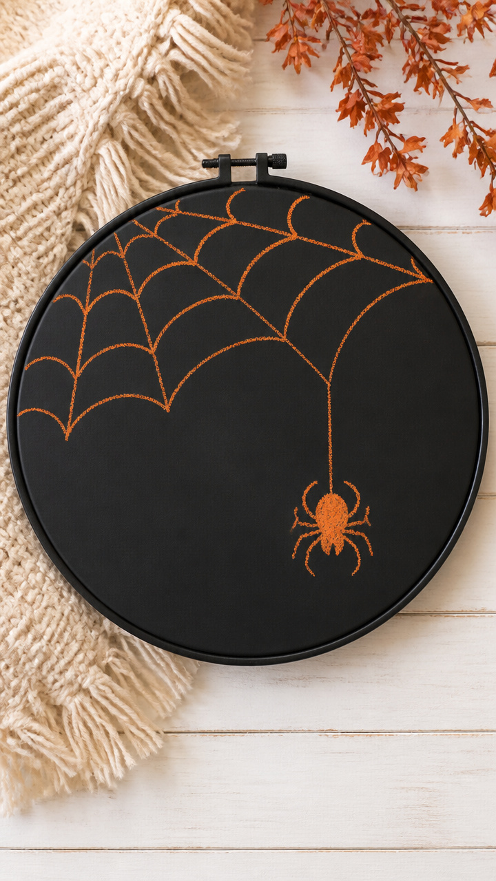 Chalkboard Paint Hoop