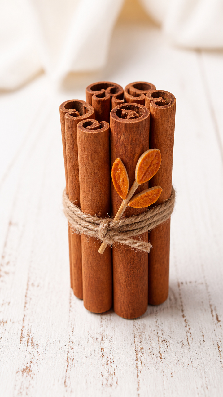 Cinnamon Stick Bundles with Twine