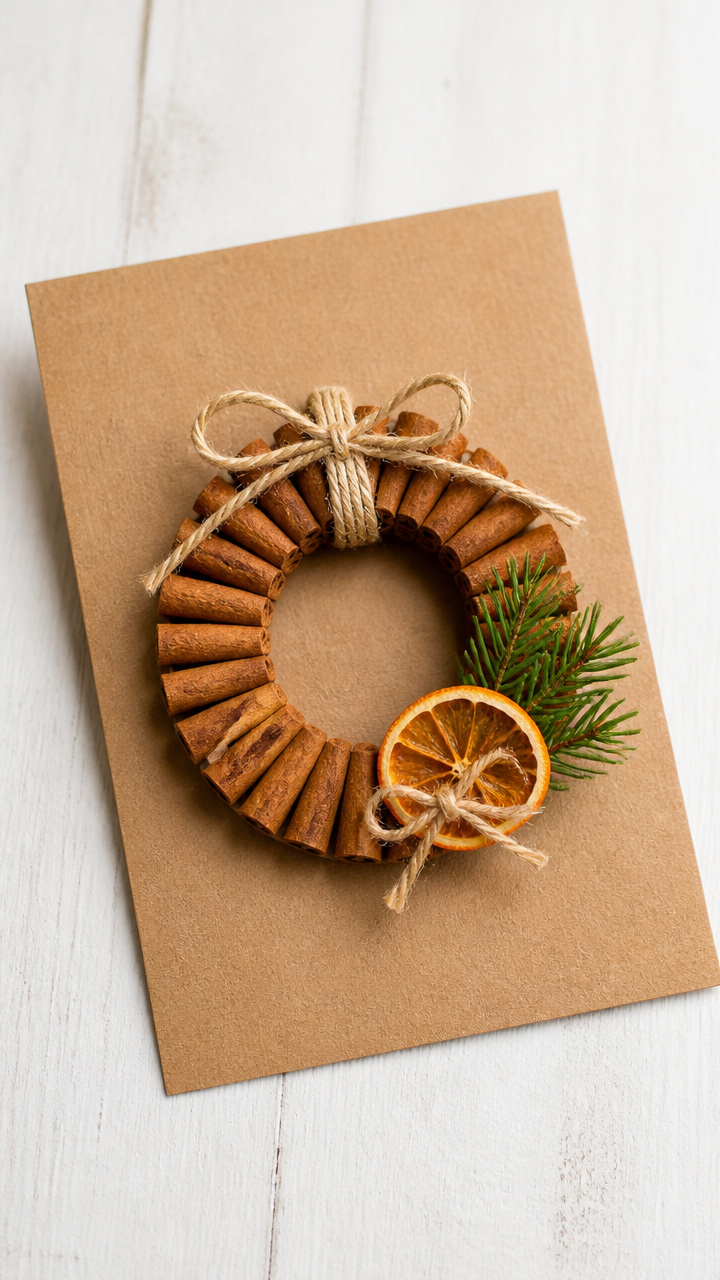 Cinnamon Stick Mini Wreaths