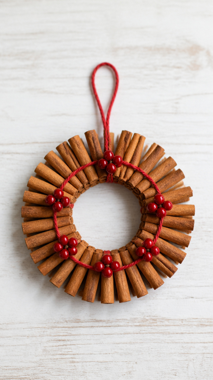 Cinnamon Stick Wreaths
