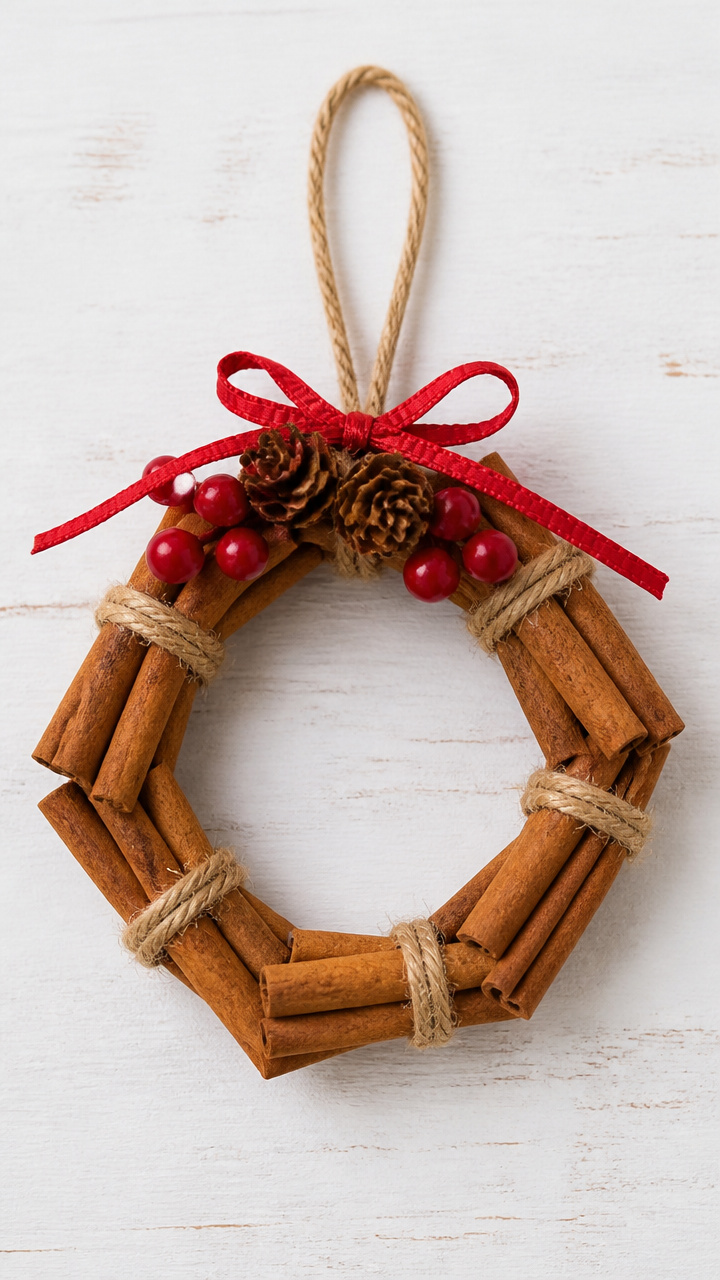 Cinnamon Stick Wreaths