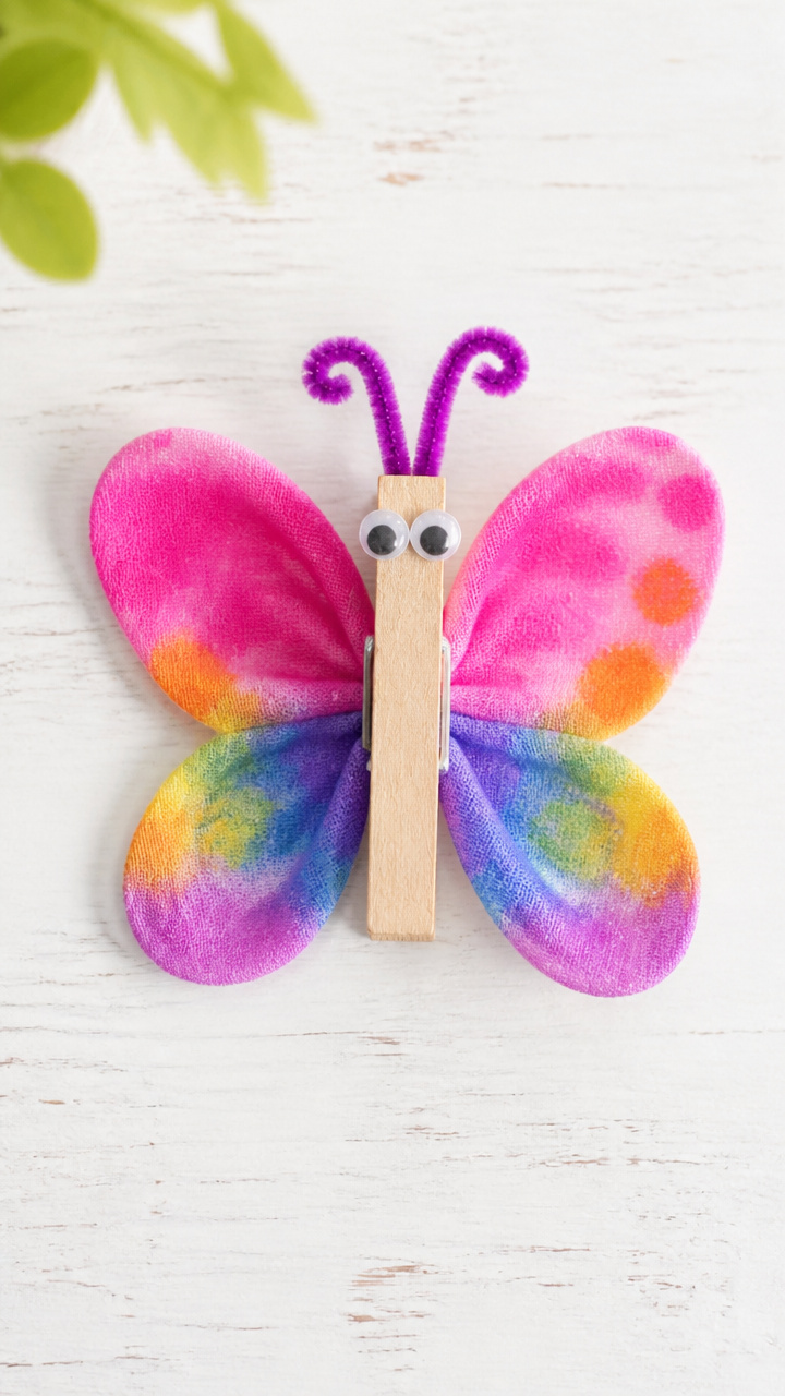 Clothespin Butterfly