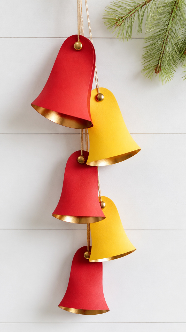 Construction Paper Bells