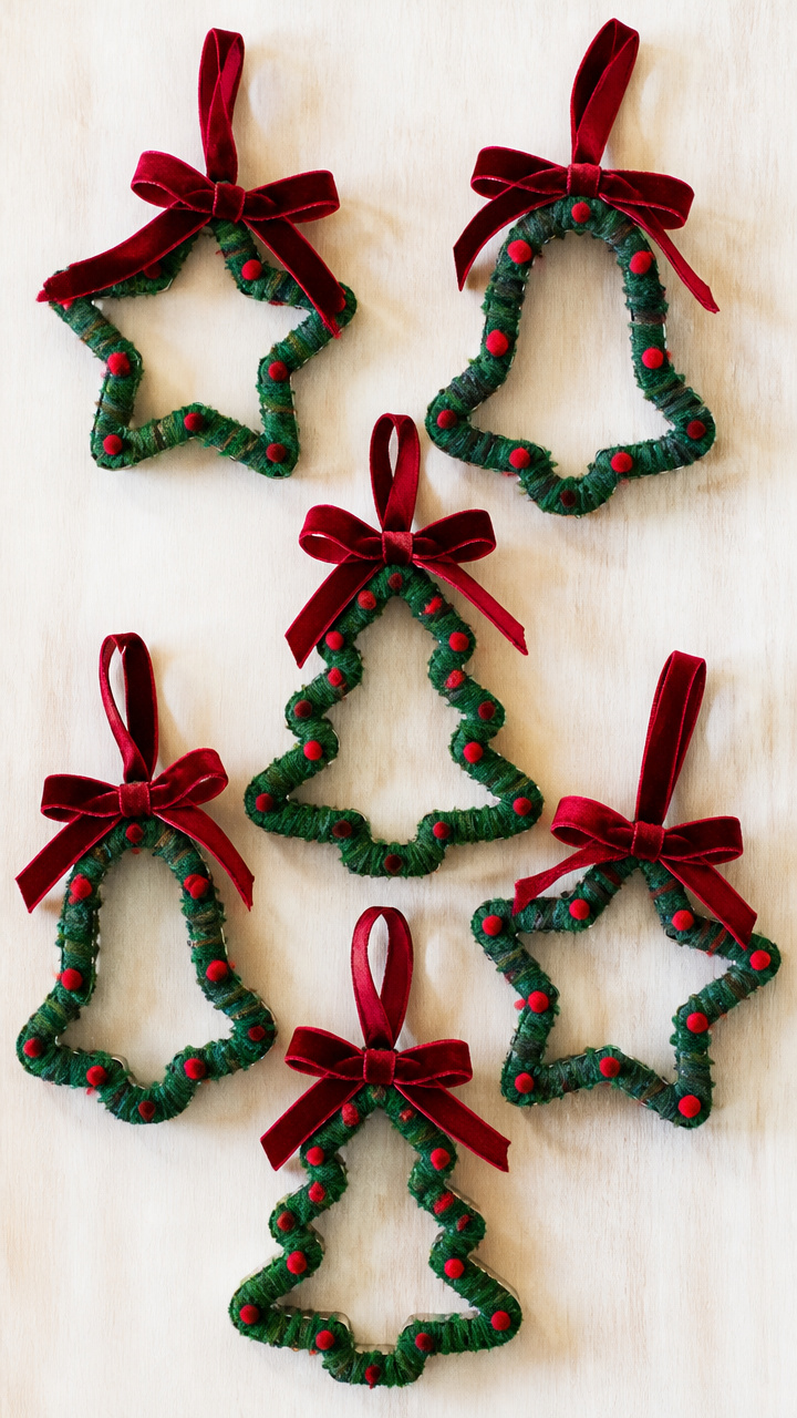 Cookie Cutter Wreaths