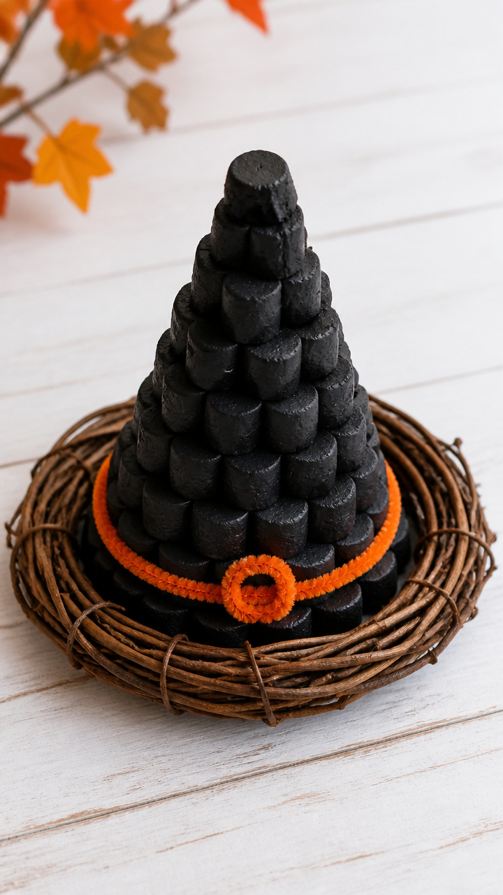 Cork Pin Witch Hat
