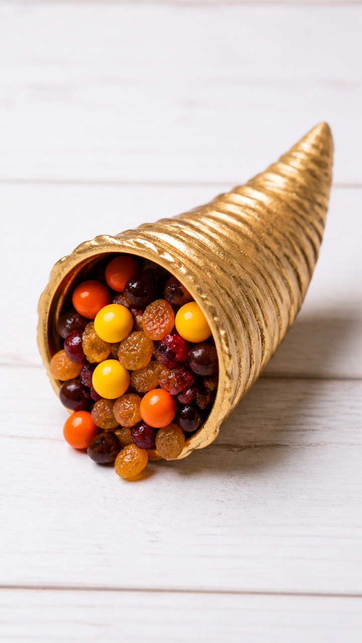 Cornucopia Treat Holder