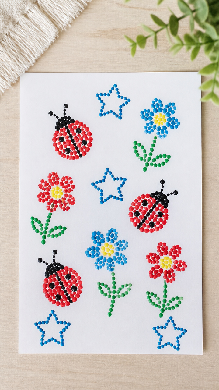 Cotton Swab Painting Kit