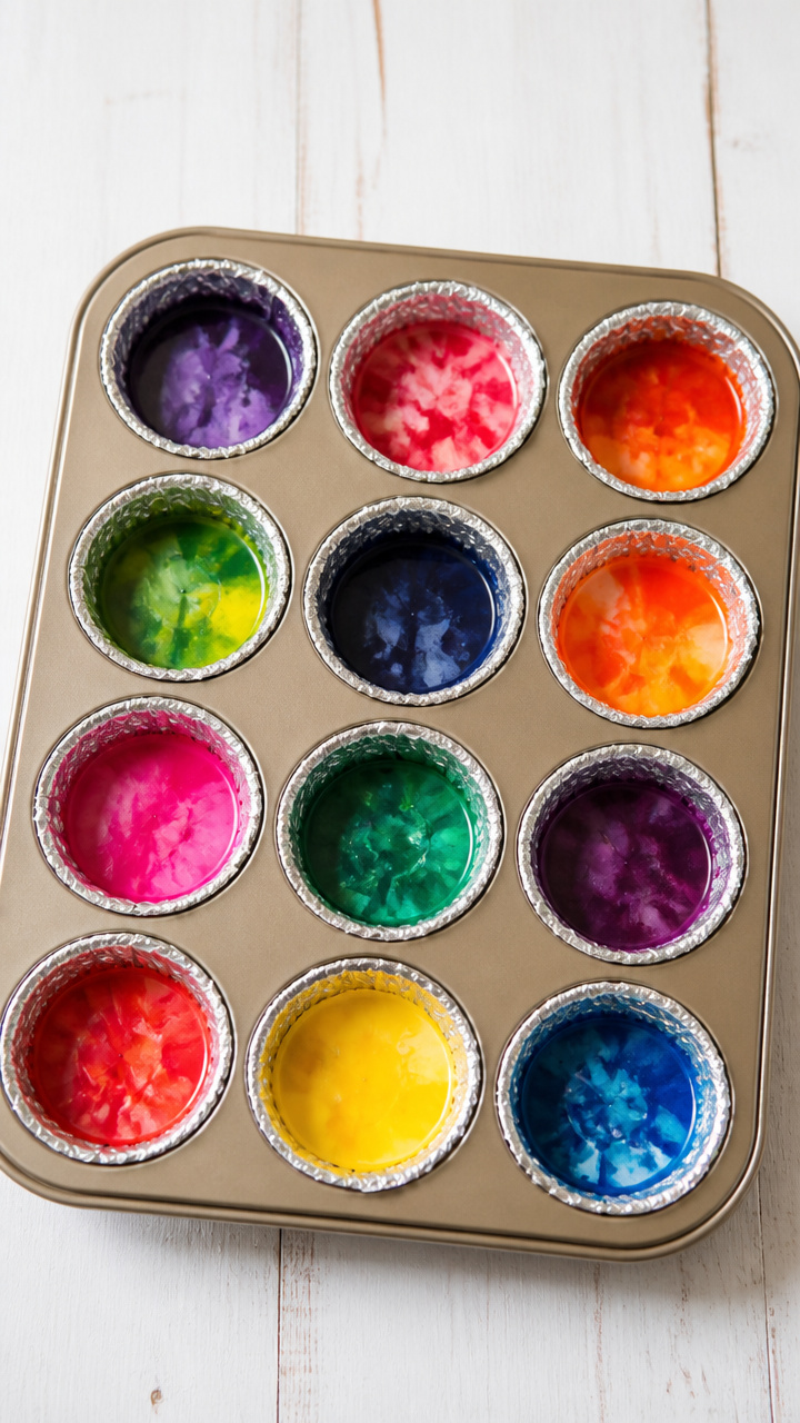 Crayon Melts in Tin Foil