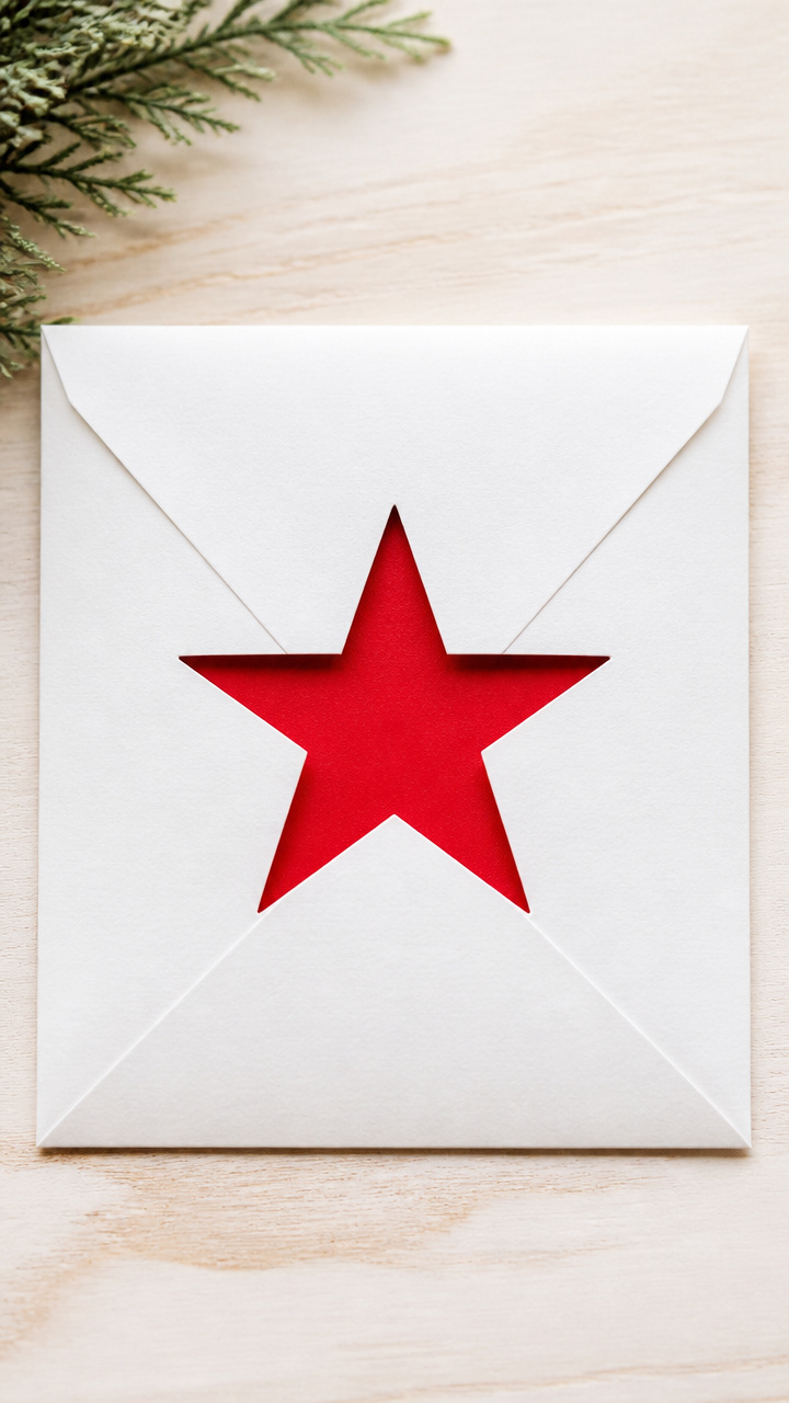 Cut Paper Star Window