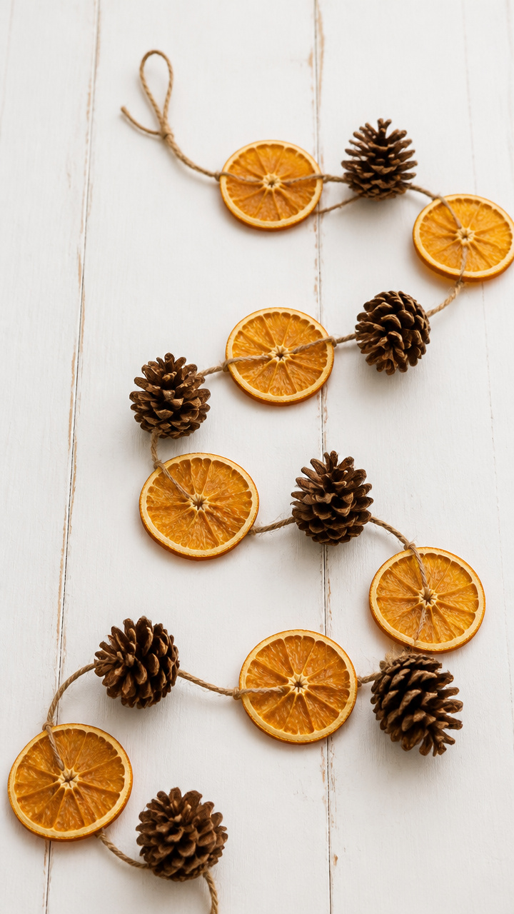 Dried Orange Slice Garland