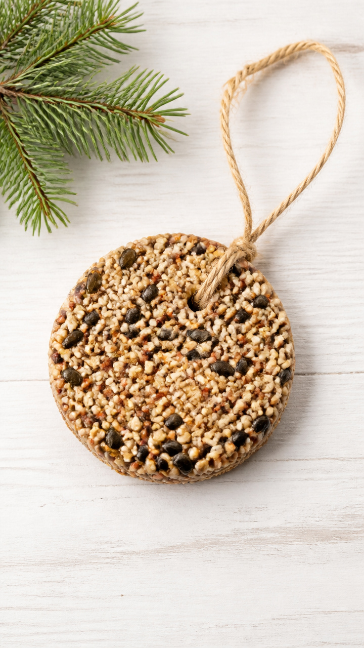 Edible Birdseed Ornaments