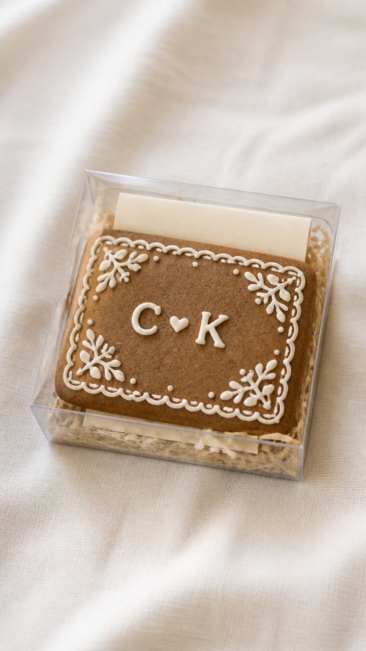 Edible Cookie Message Boxes