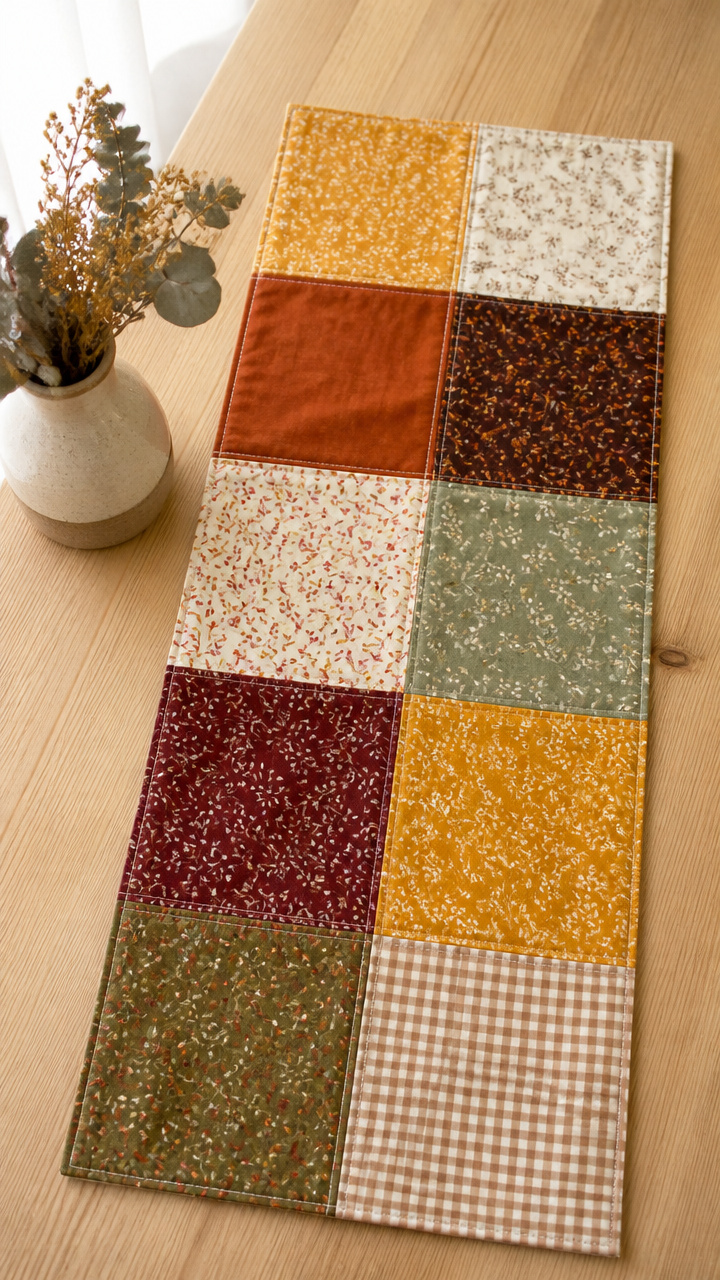 Fabric Scrap Table Runners