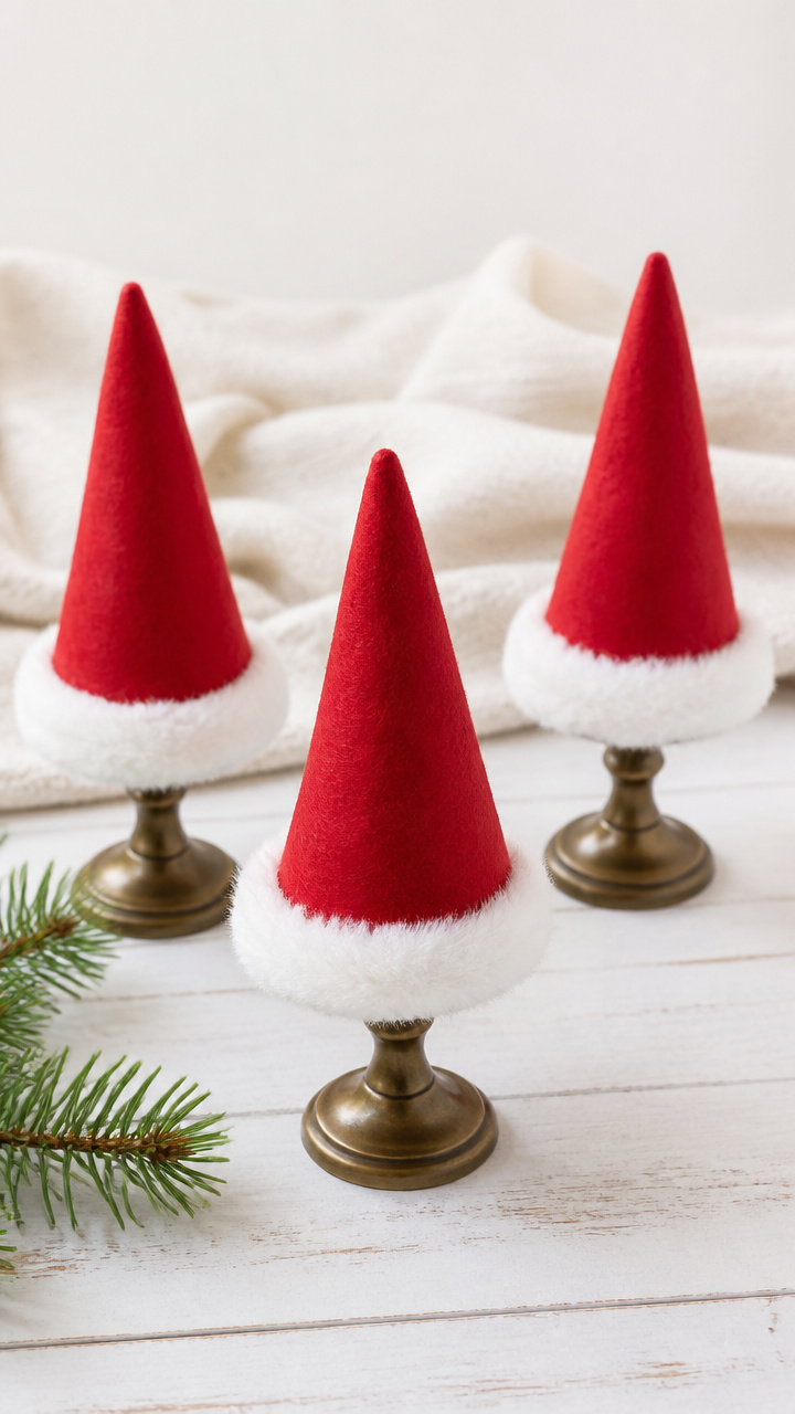 Felt Santa Hats