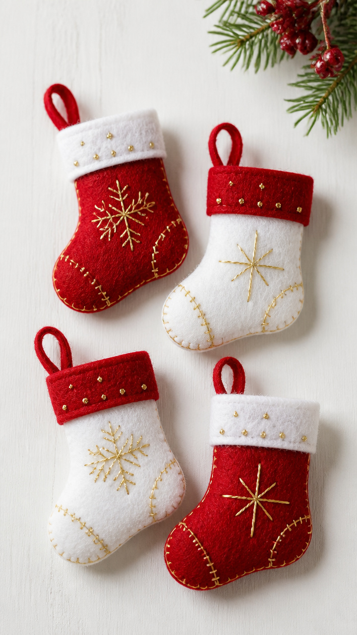 Felt Stocking Tags