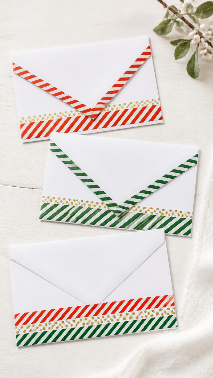 Festive Washi Tape Borders