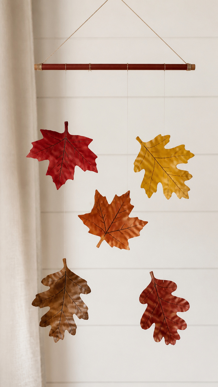 Floating Leaf Mobile