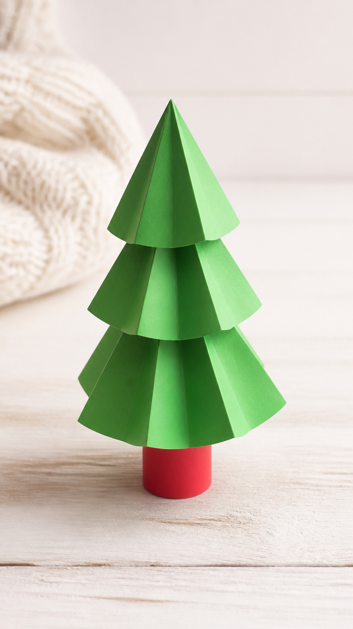 Folded Tree Ornaments