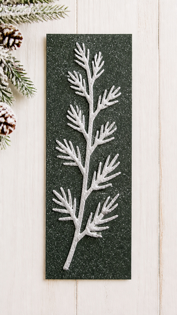 Frosted Pine Branch