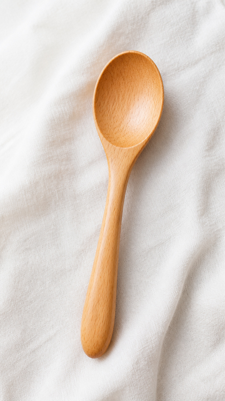 Hand-Carved Wooden Spoon