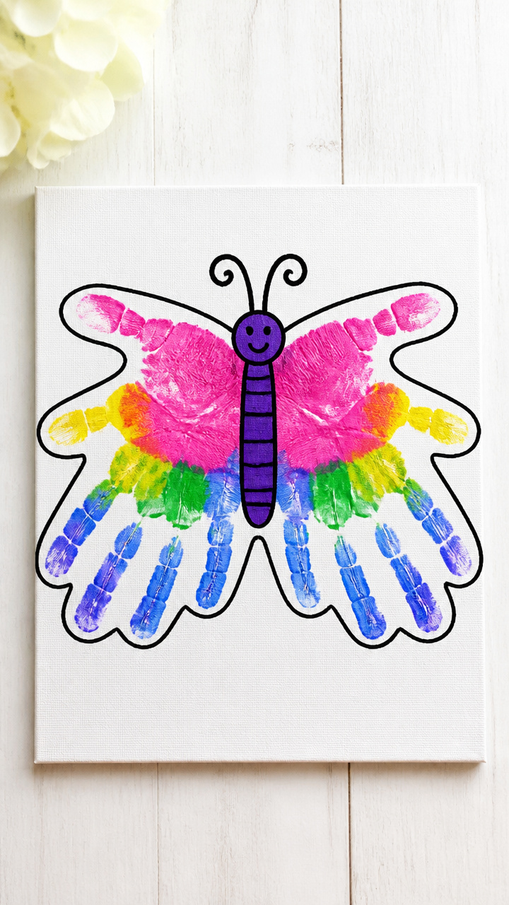Handprint Butterflies