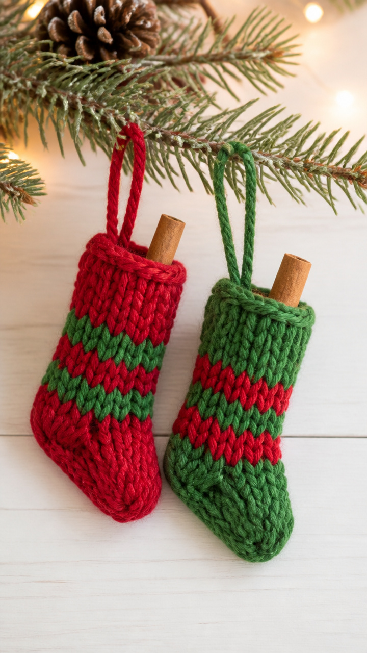 Knit Mini Stockings