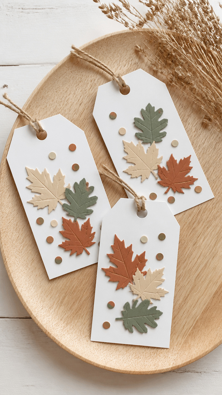 Leaf Confetti Gift Tags