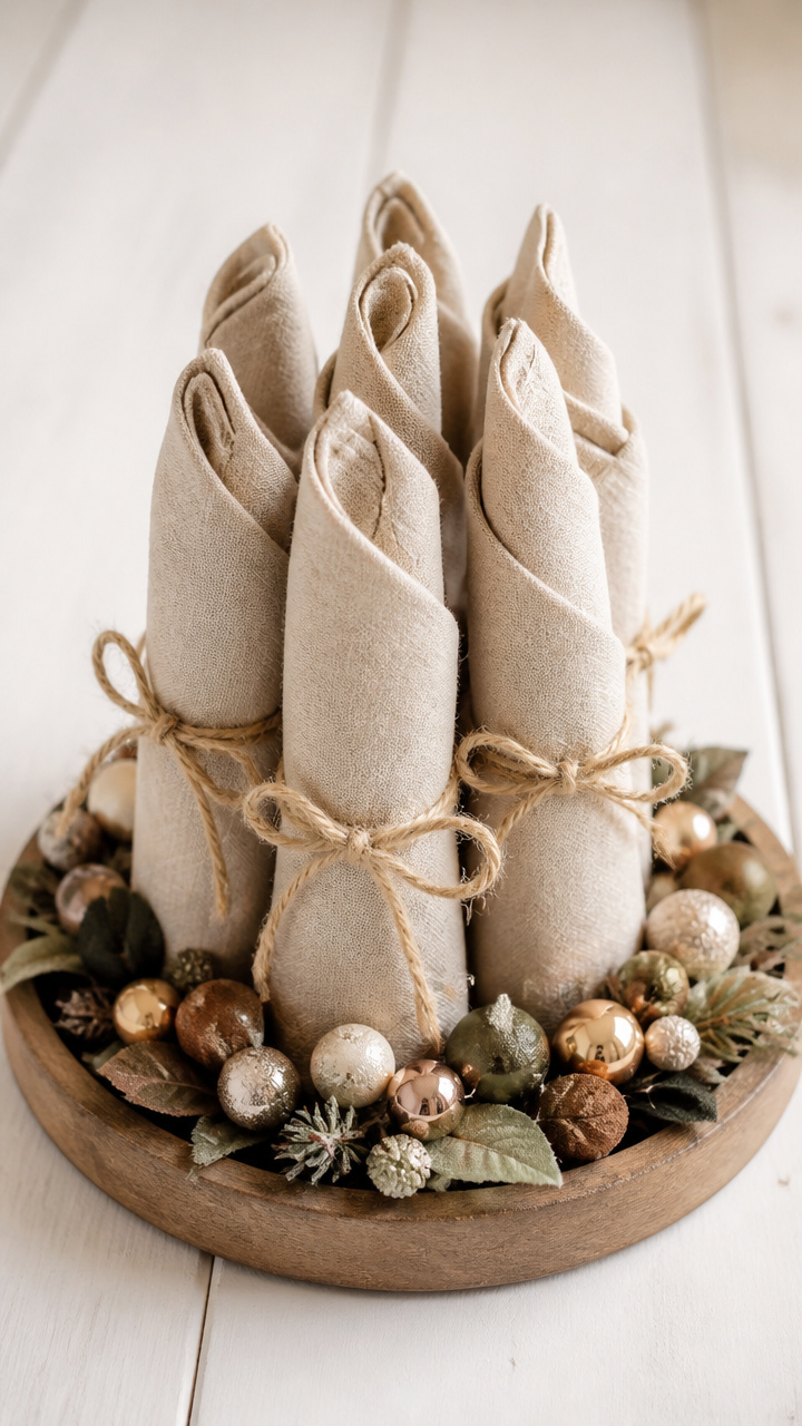 Linen Napkin Tree