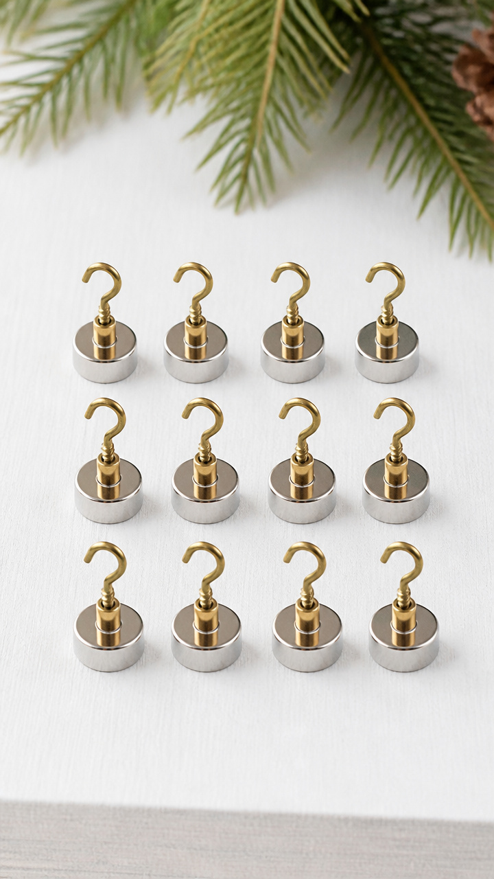 Magnetic Ornament Hooks