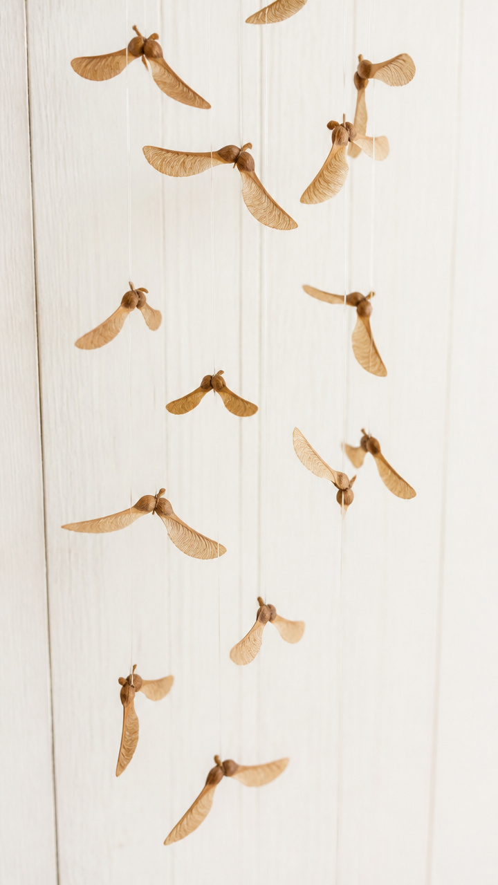 Maple Seed Helicopter Garland