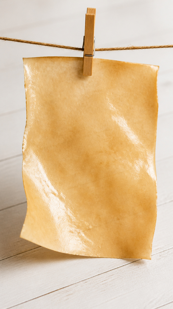 Maple Syrup Glazed Paper