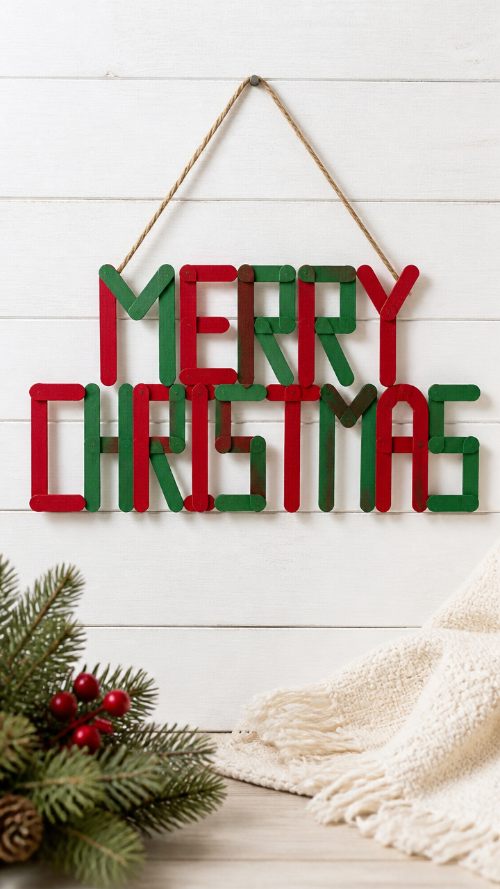 Merry Christmas Sign