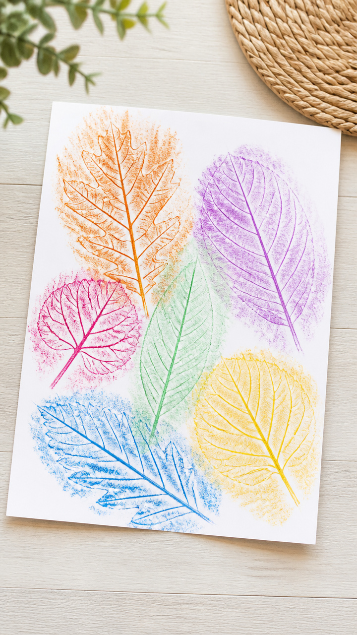 Nature Rubbing Art