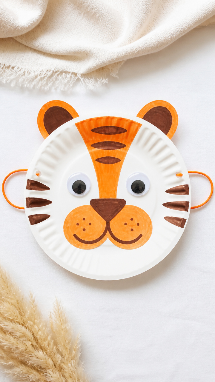 Paper Plate Animal Masks