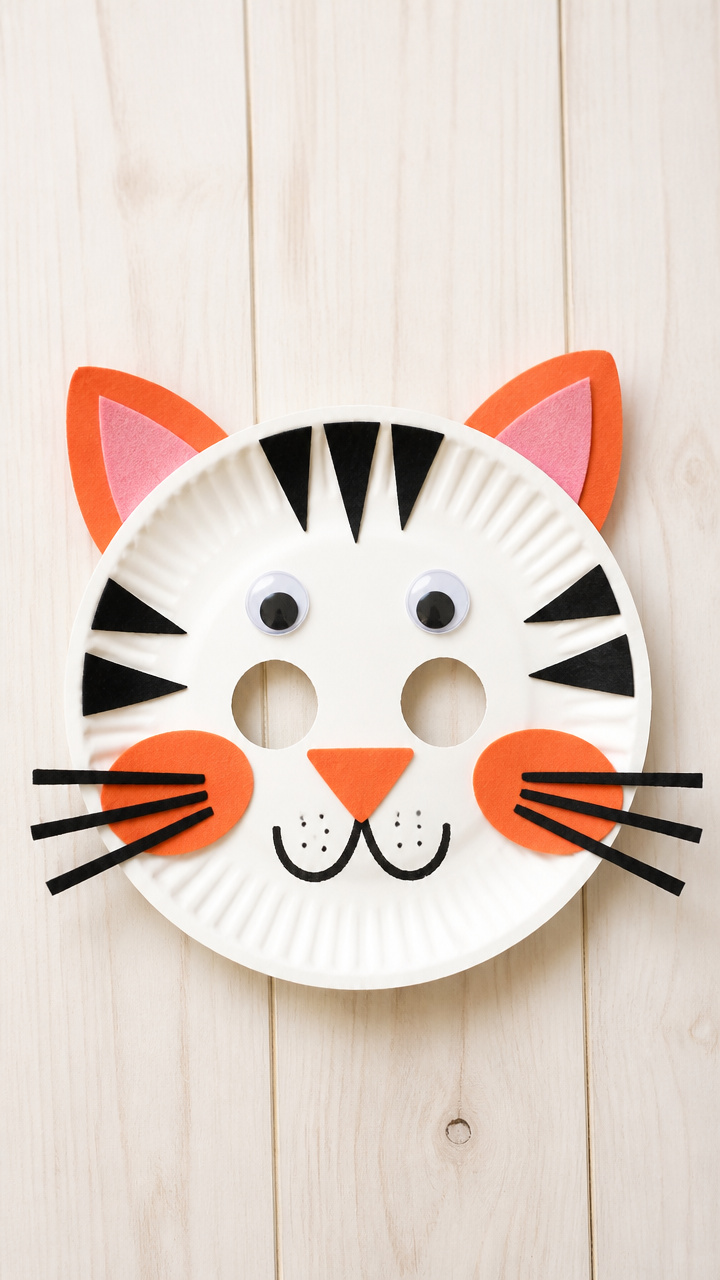 Paper Plate Animal Masks