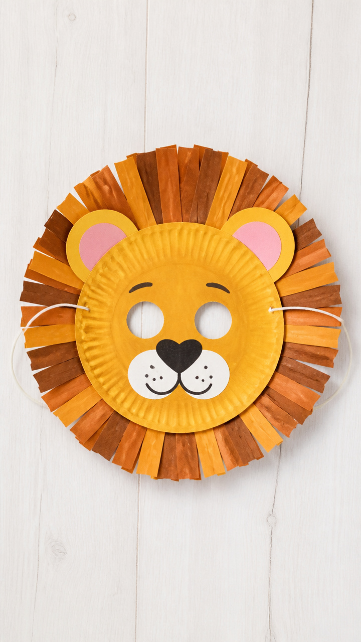 Paper Plate Animal Masks