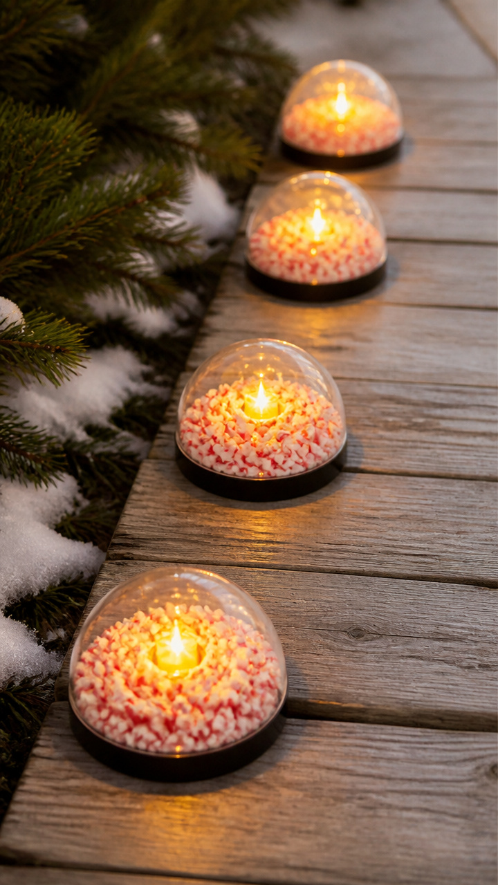 Peppermint Path Markers